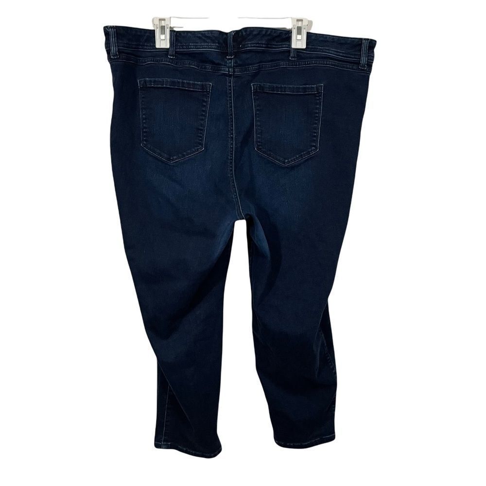 Torrid Plus Size Dark Wash High Rise Skinny Jeans - Picture 2 of 5